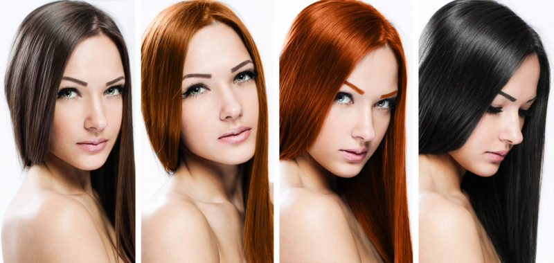Подобрать цвет волос и макияж по типу лица thumbnail