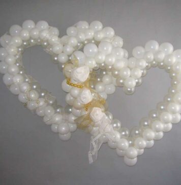 Лучшие свадебные украшения с воздушными шарами