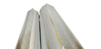 Цилиндры базальтовые кашированные