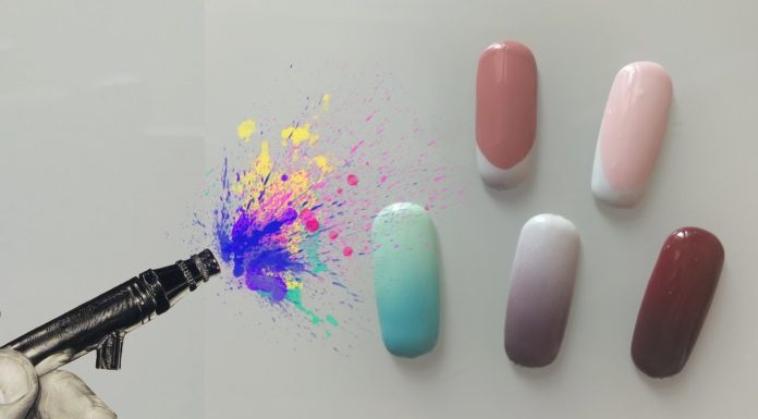 Краска для аэрографа для ногтей: что это и какими мастерами используется?