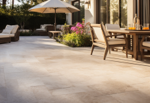 Применение травертина в современном ландшафтном дизайне