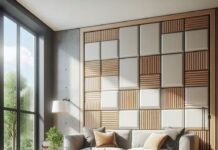 Акустические сэндвич панели с профилем для лучшей звукоизоляции стен