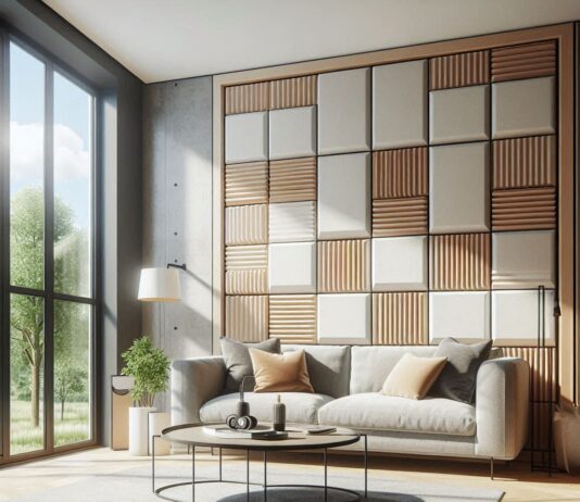 Акустические сэндвич панели с профилем для лучшей звукоизоляции стен